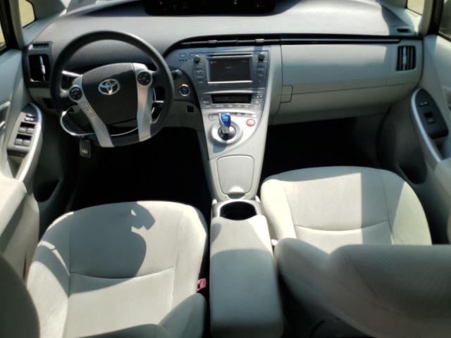 JTDKN3DU1D0338098 - 2013 TOYOTA PRIUS SILVER photo 8