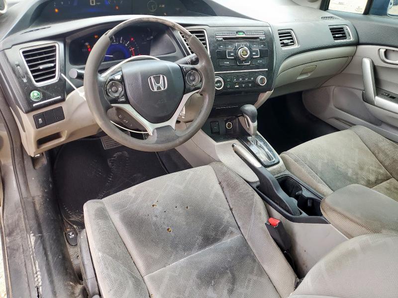 2HGFG3B5XDH522587 - 2013 HONDA CIVIC LX გრაფიტი ფოტო 8