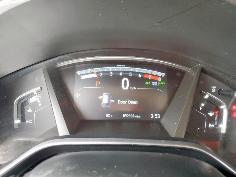 2HKRW1H83JH520848 - 2018 HONDA CR-V EXL WHITE photo 9