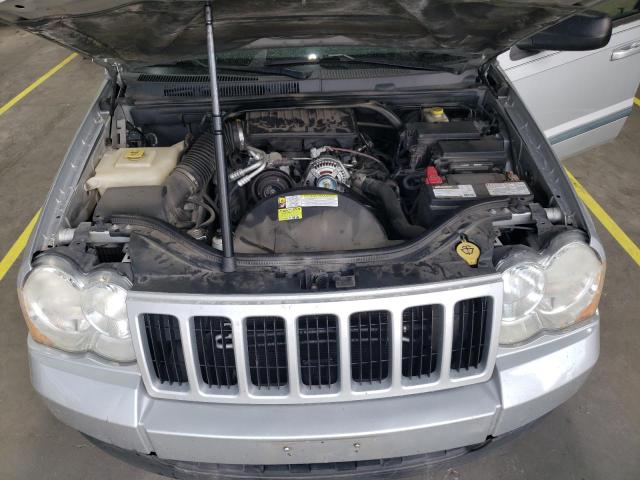 1J8GR48K18C207923 - 2008 JEEP GRAND CHEROKEE LAREDO ვერცხლისფერი ფოტო 12