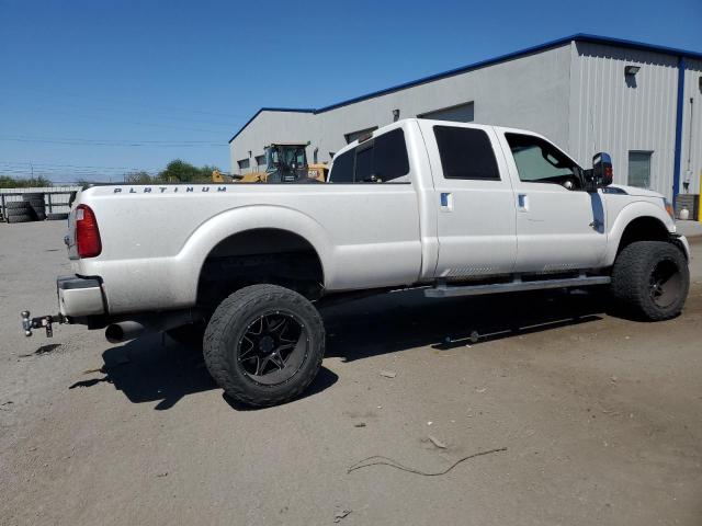 1FT8W3BT8DEB75020 - 2013 FORD F350 SUPER DUTY WHITE photo 3