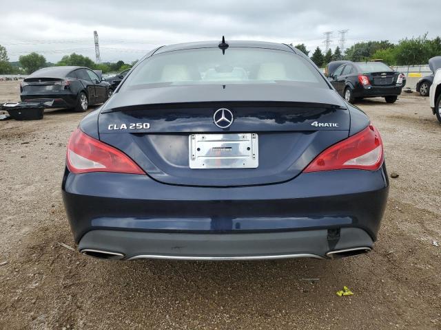 WDDSJ4GB2HN471348 - 2017 MERCEDES-BENZ CLA 250 4MATIC BLUE photo 6