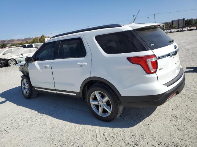 1FM5K7D85KGB25591 - 2019 FORD EXPLORER XLT Biały zdjęcie 2