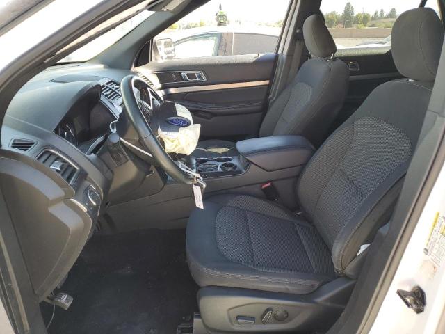 1FM5K7D85KGB25591 - 2019 FORD EXPLORER XLT Biały zdjęcie 7