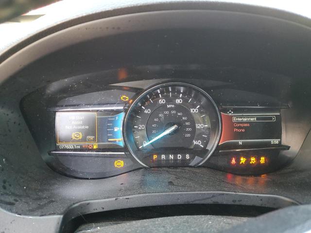 1FM5K7D85KGB25591 - 2019 FORD EXPLORER XLT Biały zdjęcie 9