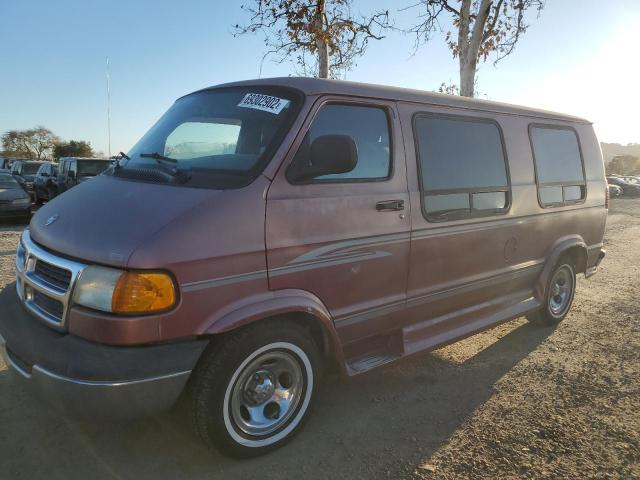 2B6HB11Y1XK535701 - 1999 DODGE RAM VAN B1500 PURPLE photo 2