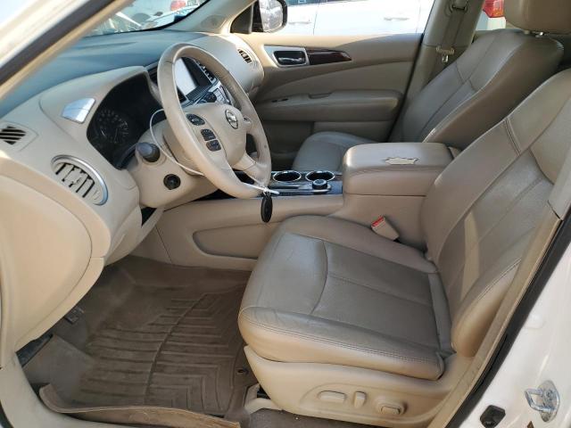5N1AR2MM3DC674355 - 2013 NISSAN PATHFINDER S WHITE photo 7