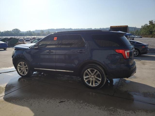 1FM5K7D81HGA03464 - 2017 FORD EXPLORER XLT 蓝色 照片 2