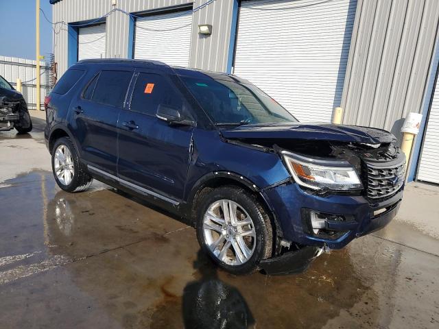 1FM5K7D81HGA03464 - 2017 FORD EXPLORER XLT 蓝色 照片 4