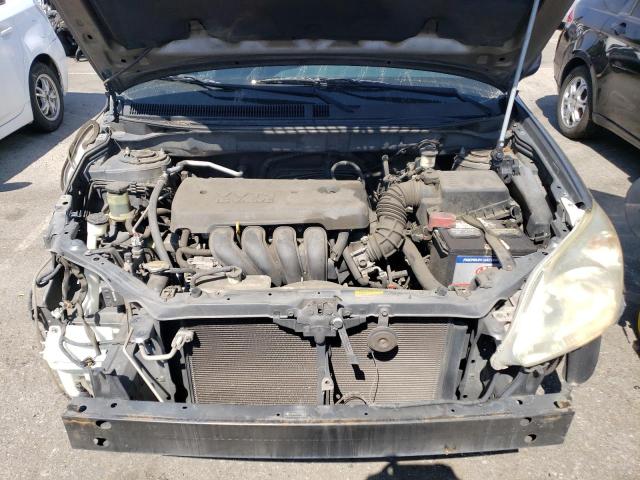 2T1KR32E27C638744 - 2007 TOYOTA COROLLA MA XR GRAY photo 11