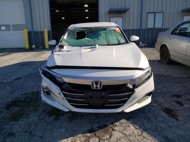 1HGCV1F1XMA103934 - 2021 HONDA ACCORD LX WHITE photo 5