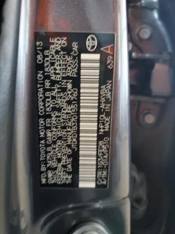 JTDKDTB37D1551760 - 2013 TOYOTA PRIUS C ნაცრისფერი ფოტო 13