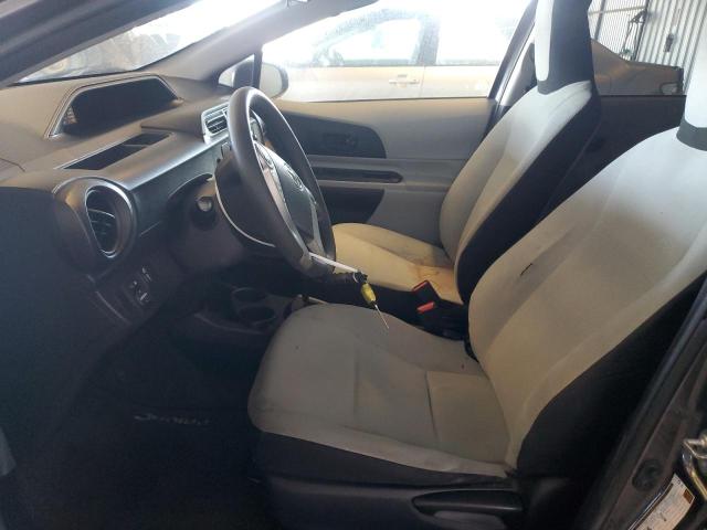 JTDKDTB37D1551760 - 2013 TOYOTA PRIUS C ნაცრისფერი ფოტო 7