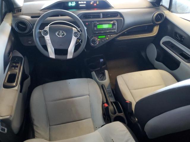 JTDKDTB37D1551760 - 2013 TOYOTA PRIUS C ნაცრისფერი ფოტო 8