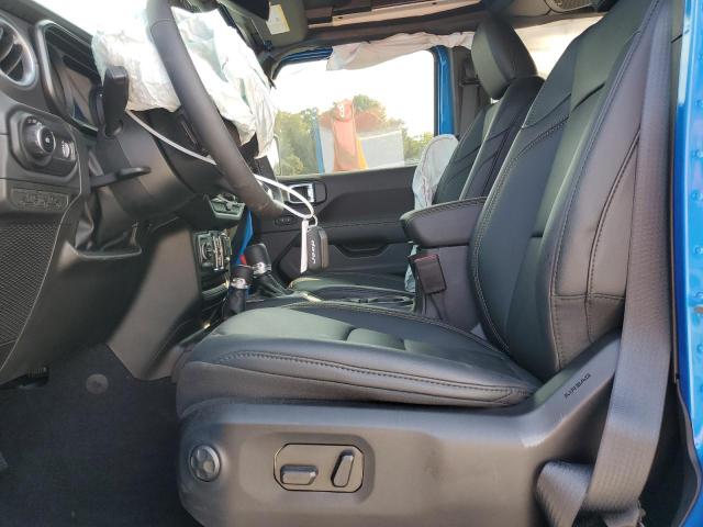 1C4PJXEG1SW609611 - 2025 JEEP WRANGLER SAHARA BLUE photo 7