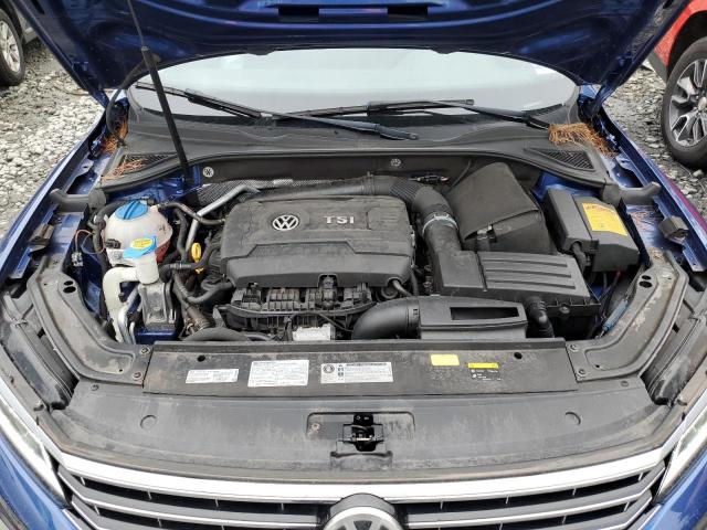 1VWBT7A30HC074298 - 2017 VOLKSWAGEN PASSAT SE BLUE photo 11