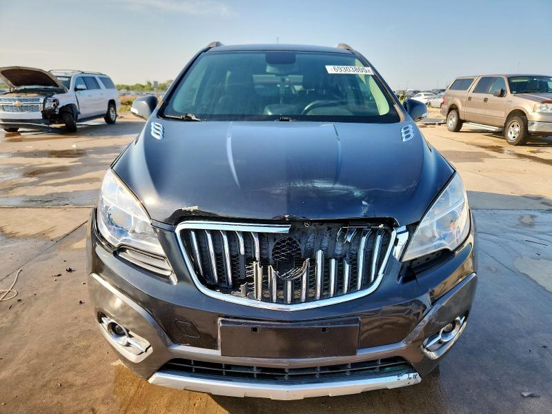 KL4CJBSB0FB254402 - 2015 BUICK ENCORE CONVENIENCE CHARCOAL photo 5