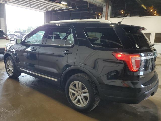 1FM5K8D82KGB25117 - 2019 FORD EXPLORER XLT 黑色 照片 2