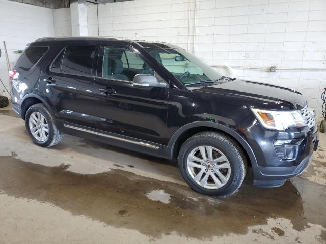 1FM5K8D82KGB25117 - 2019 FORD EXPLORER XLT 黑色 照片 4