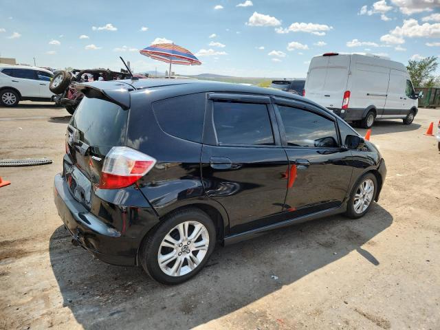 JHMGE8H45AC004307 - 2010 HONDA FIT SPORT BLACK photo 3