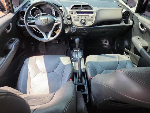 JHMGE8H45AC004307 - 2010 HONDA FIT SPORT BLACK photo 8