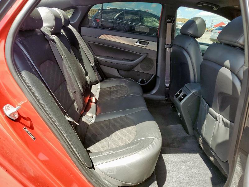 5NPE34AF5JH700978 - 2018 HYUNDAI SONATA SPORT Qırmızı foto 10