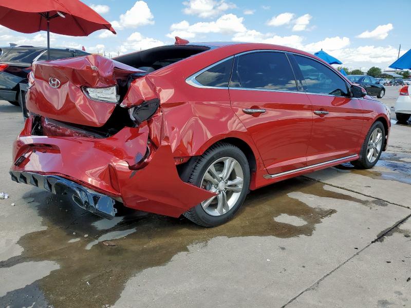 5NPE34AF5JH700978 - 2018 HYUNDAI SONATA SPORT Qırmızı foto 3