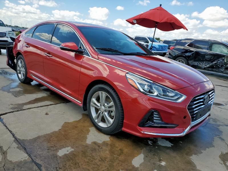 5NPE34AF5JH700978 - 2018 HYUNDAI SONATA SPORT Qırmızı foto 4