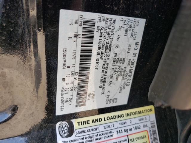 5LMFU28508LJ21057 - 2008 LINCOLN NAVIGATOR 黑色 照片 14