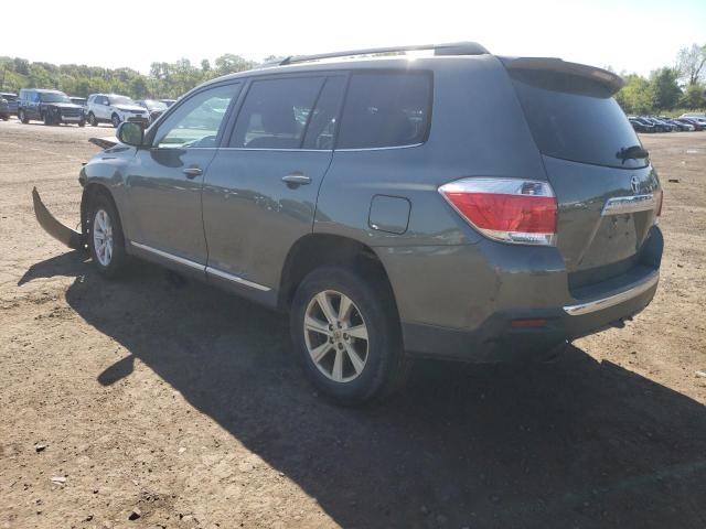 5TDBK3EHXDS256992 - 2013 TOYOTA HIGHLANDER BASE أخضر صورة 2