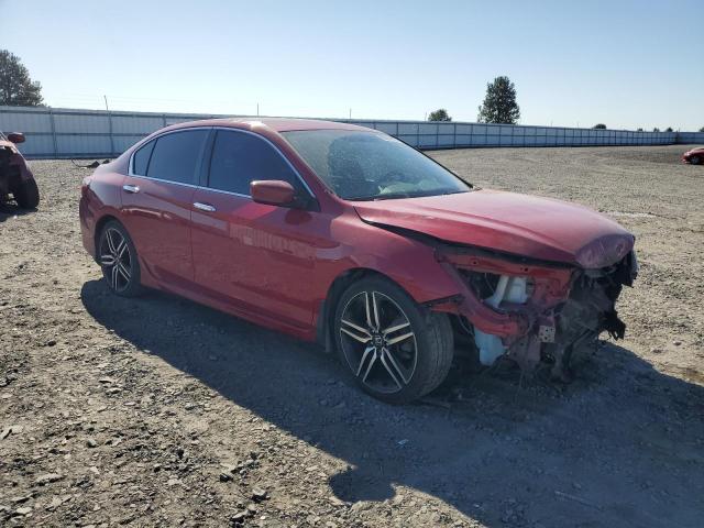 1HGCR2F55GA061187 - 2016 HONDA ACCORD SPORT RED photo 4