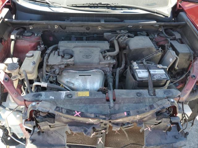 JTMRFREV7FD105201 - 2015 TOYOTA RAV4 XLE RED photo 12