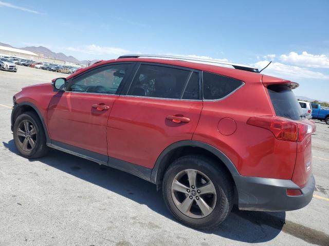 JTMRFREV7FD105201 - 2015 TOYOTA RAV4 XLE RED photo 2