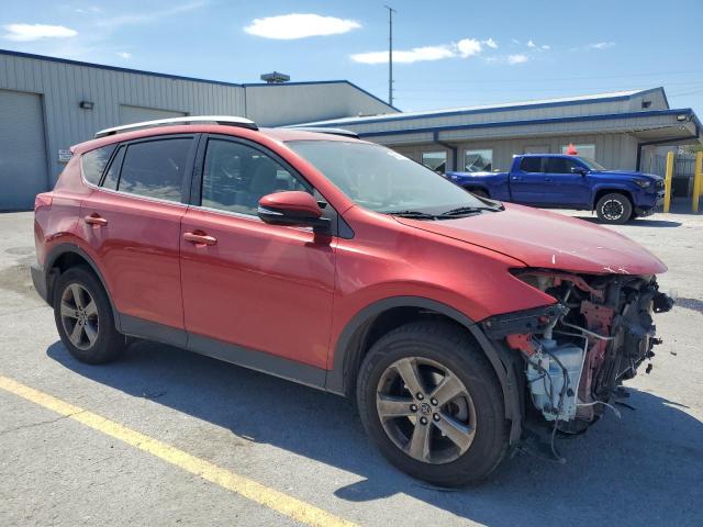 JTMRFREV7FD105201 - 2015 TOYOTA RAV4 XLE RED photo 4