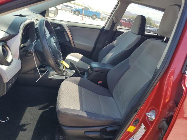 JTMRFREV7FD105201 - 2015 TOYOTA RAV4 XLE RED photo 7