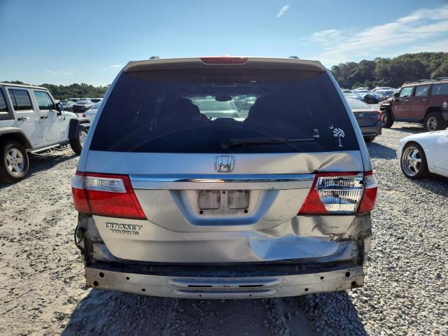 5FNRL38836B114529 - 2006 HONDA ODYSSEY TOURING SILVER photo 6
