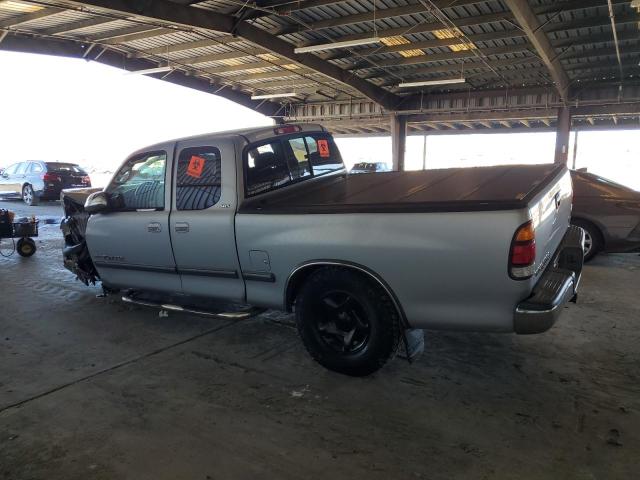 5TBRT3413YS025818 - 2000 TOYOTA TUNDRA ACCESS CAB SILVER photo 2