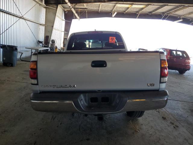 5TBRT3413YS025818 - 2000 TOYOTA TUNDRA ACCESS CAB SILVER photo 6