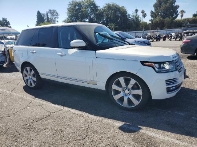 SALGV2EFXEA146067 - 2014 LAND ROVER RANGE ROVER AUTOBIOGRAPHY WHITE photo 4