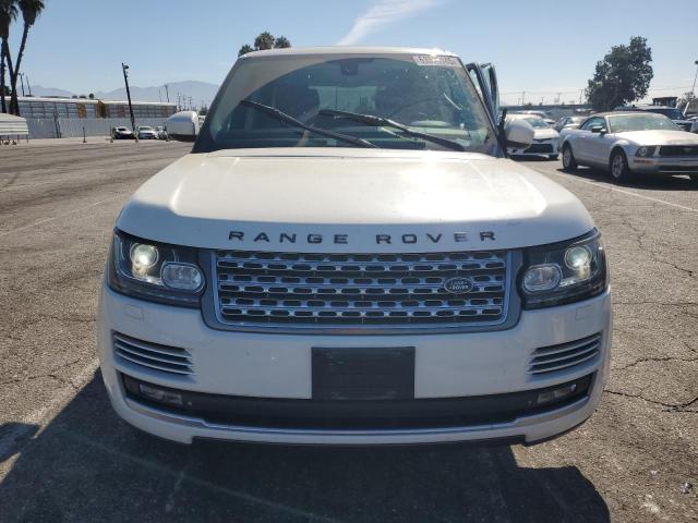 SALGV2EFXEA146067 - 2014 LAND ROVER RANGE ROVER AUTOBIOGRAPHY WHITE photo 5