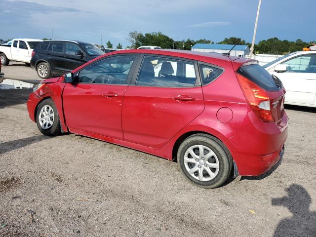 KMHCT5AE3DU131560 - 2013 HYUNDAI ACCENT GLS RED photo 2