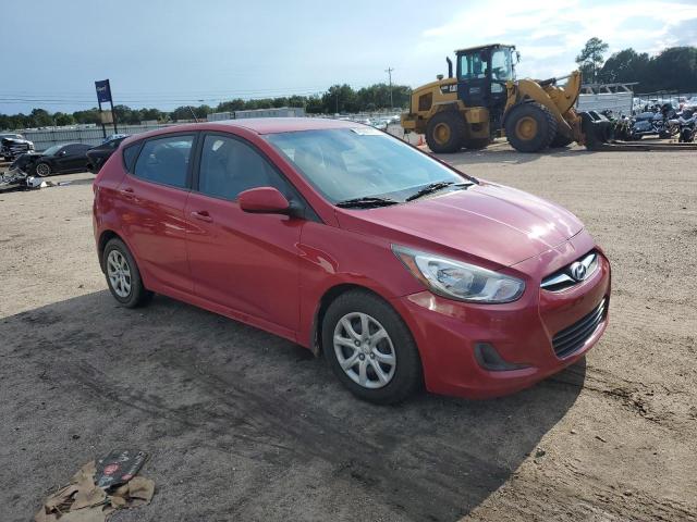 KMHCT5AE3DU131560 - 2013 HYUNDAI ACCENT GLS RED photo 4