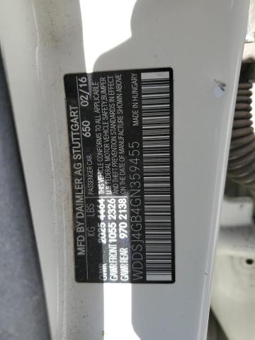 WDDSJ4GB4GN359455 - 2016 MERCEDES-BENZ CLA 250 4MATIC WHITE photo 13