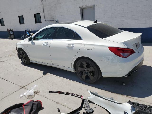WDDSJ4GB4GN359455 - 2016 MERCEDES-BENZ CLA 250 4MATIC WHITE photo 2