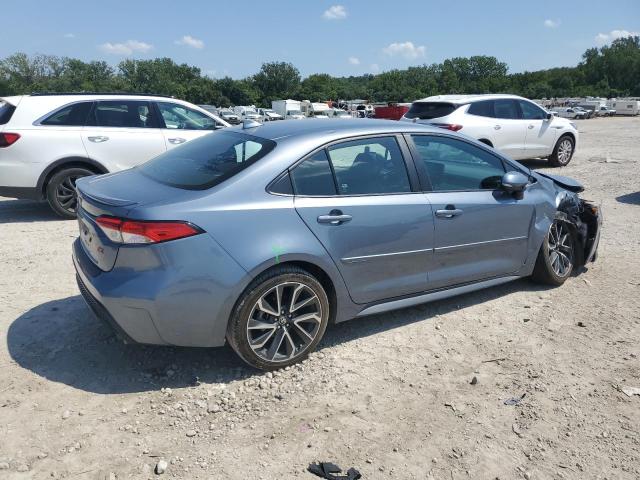 5YFS4MCE3NP130380 - 2022 TOYOTA COROLLA SE Көк фото 3