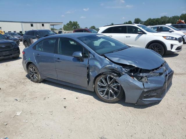 5YFS4MCE3NP130380 - 2022 TOYOTA COROLLA SE Көк фото 4