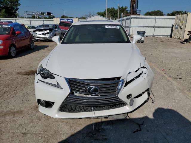 JTHCE1D20E5000735 - 2014 LEXUS IS 350 WHITE photo 5