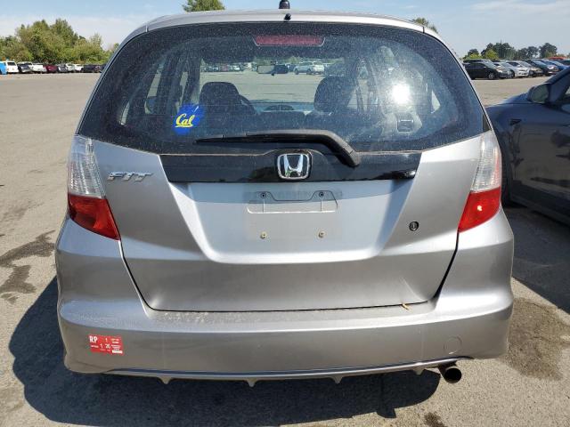 JHMGE88269C003578 - 2009 HONDA FIT GRAY photo 6