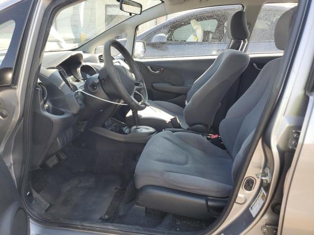 JHMGE88269C003578 - 2009 HONDA FIT GRAY photo 7