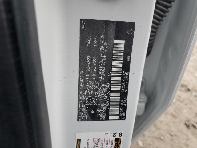 JTEABFAJ5S5010968 - 2025 TOYOTA LAND CRUIS BASE WHITE photo 13